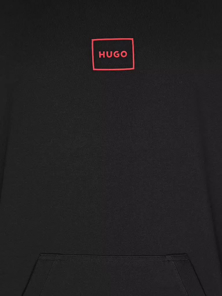 HUGO | Sweat-shirt de détente LAZE | schwarz