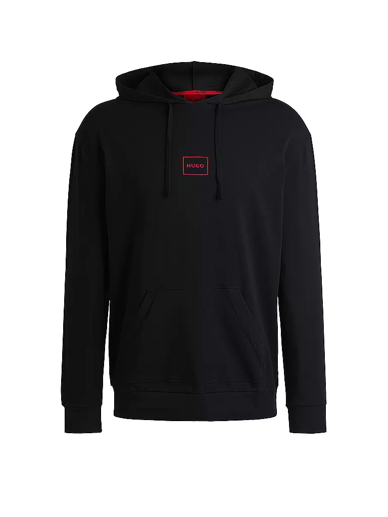 HUGO | Sweat-shirt de détente LAZE | schwarz