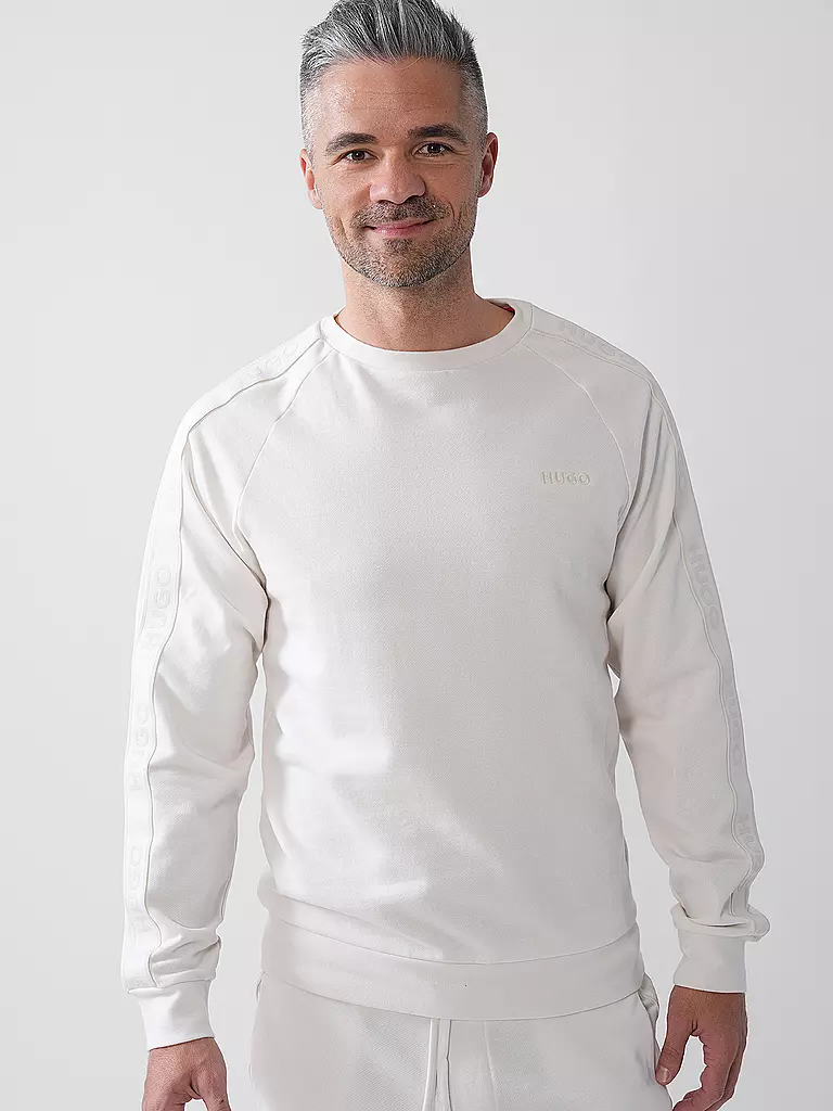 HUGO | Sweat-shirt de détente LIAM | Crème