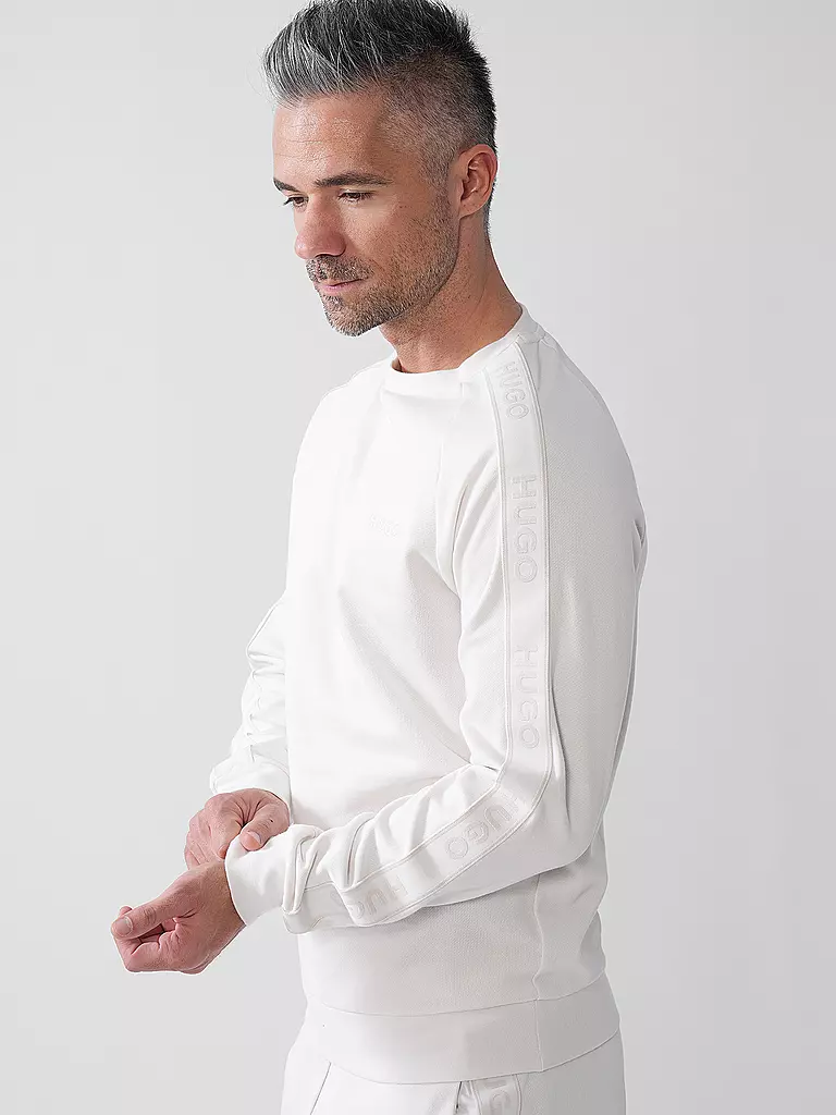 HUGO | Sweat-shirt de détente LIAM | Crème