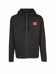 HUGO | Sweat-shirt zippé coupe regular " Daple212 " | Noir
