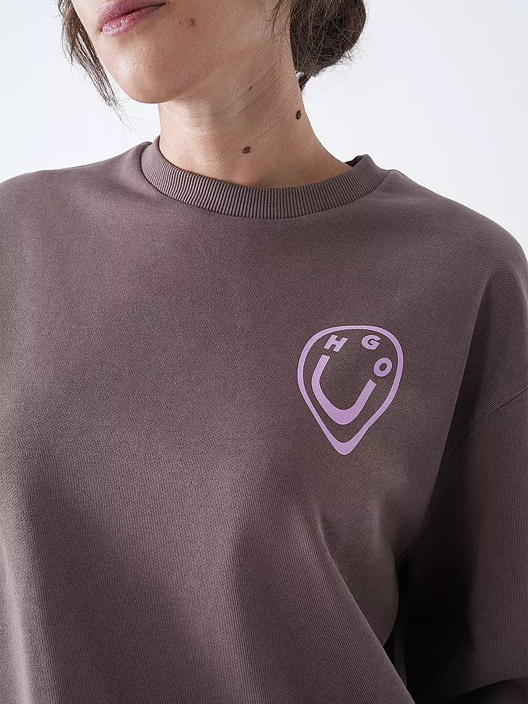 HUGO | Sweat-shirt | braun