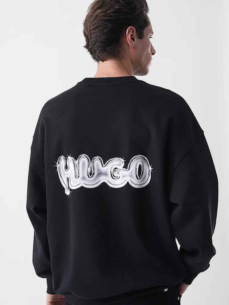 HUGO | Sweater NYROCREW | Noir