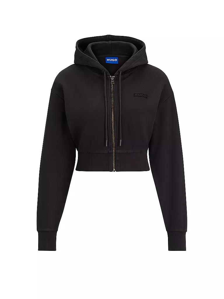 HUGO | Sweatjacke DANETI | Noir