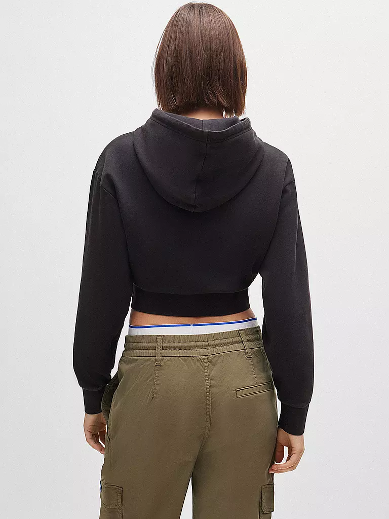 HUGO | Sweatjacke DANETI | Noir