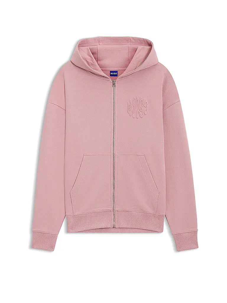 HUGO | Sweatjacke DOA_B_3  | Rose