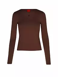HUGO | T-shirt à manches longues DASIIA | Marron