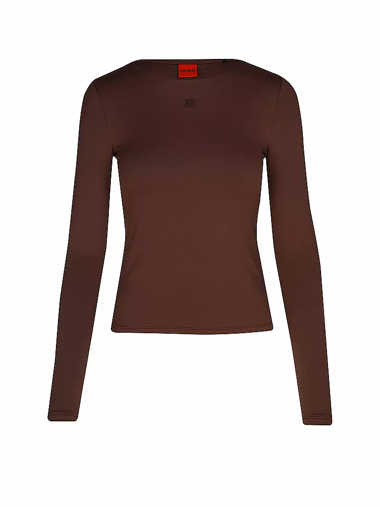 HUGO | T-shirt à manches longues DASIIA | Marron