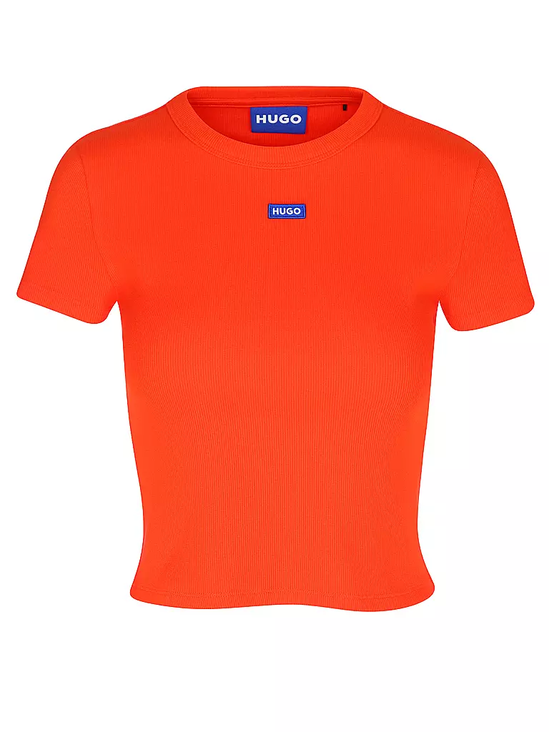 HUGO | T-shirt coupe courte | orange