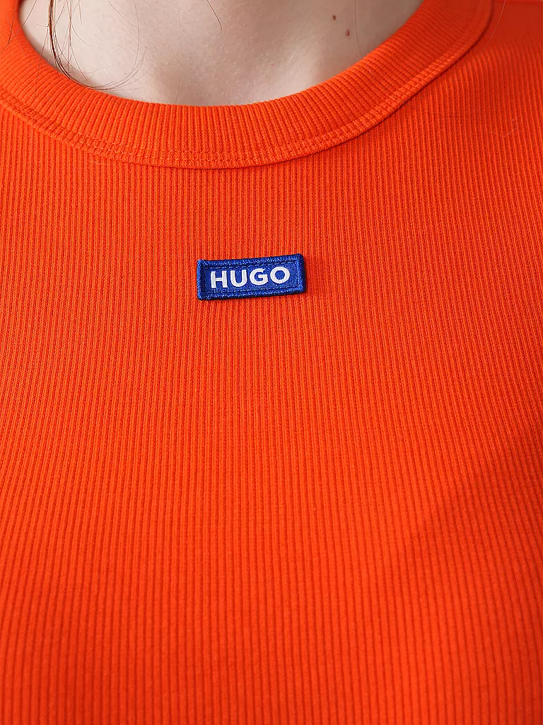 HUGO | T-shirt coupe courte | orange