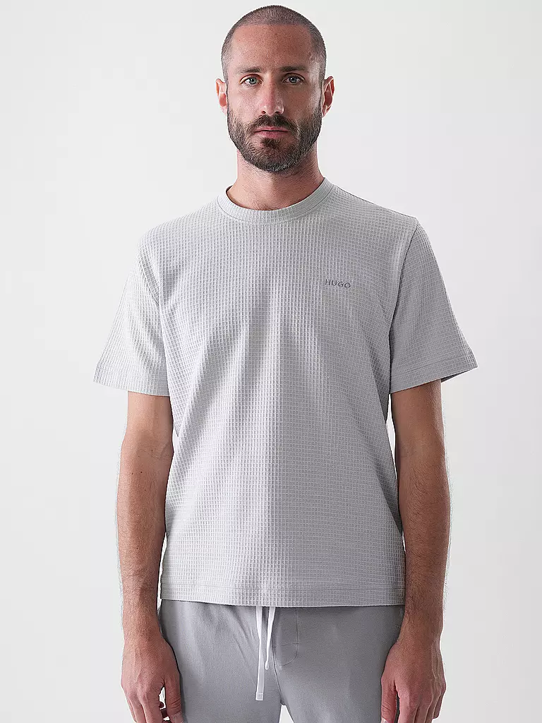 HUGO | T-shirt de détente AUSTIN | hellgrau