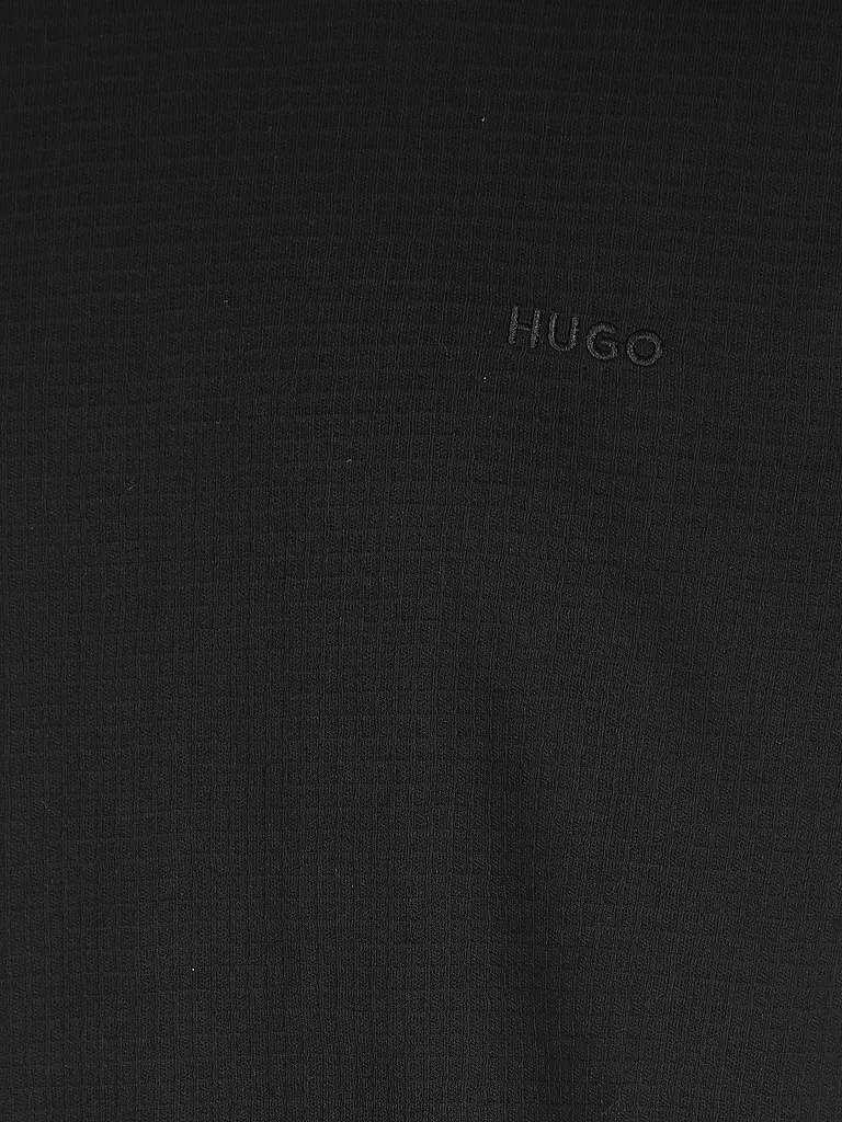 HUGO | T-shirt de détente AUSTIN | schwarz