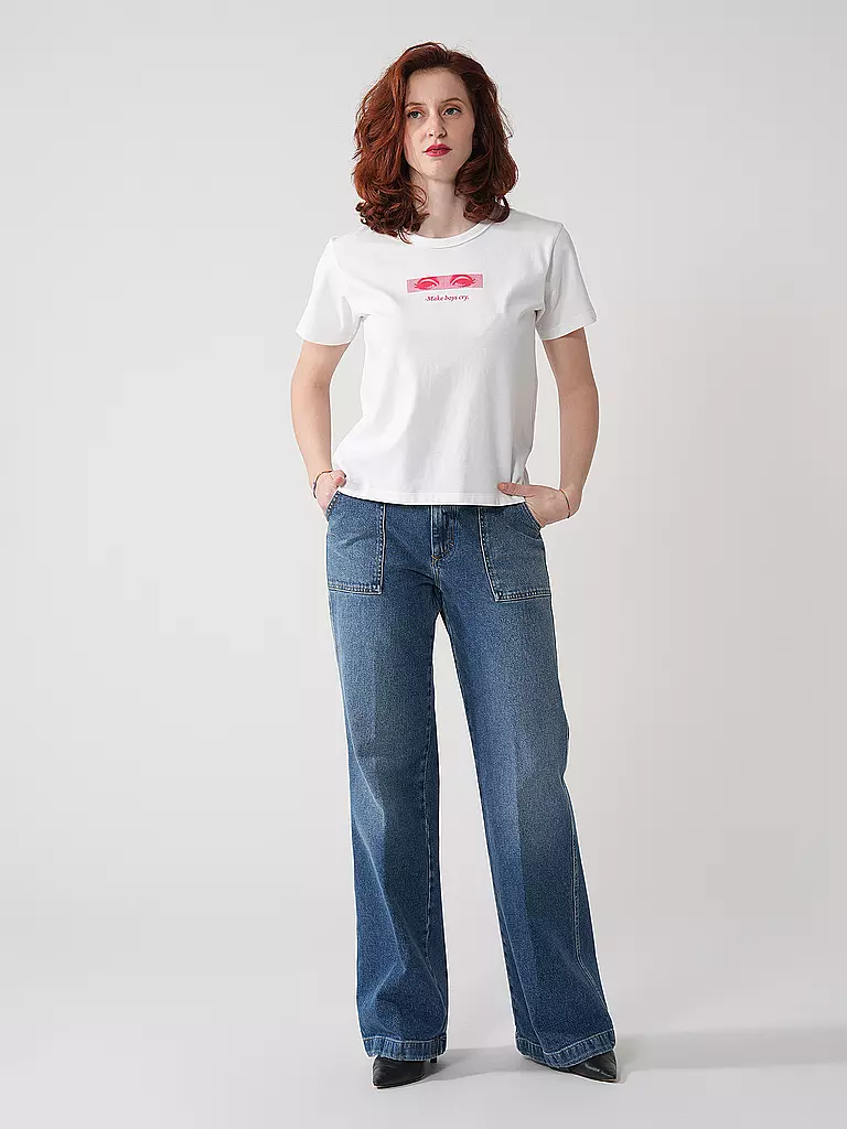 HUGO | T-Shirt DESTREL | Blanc