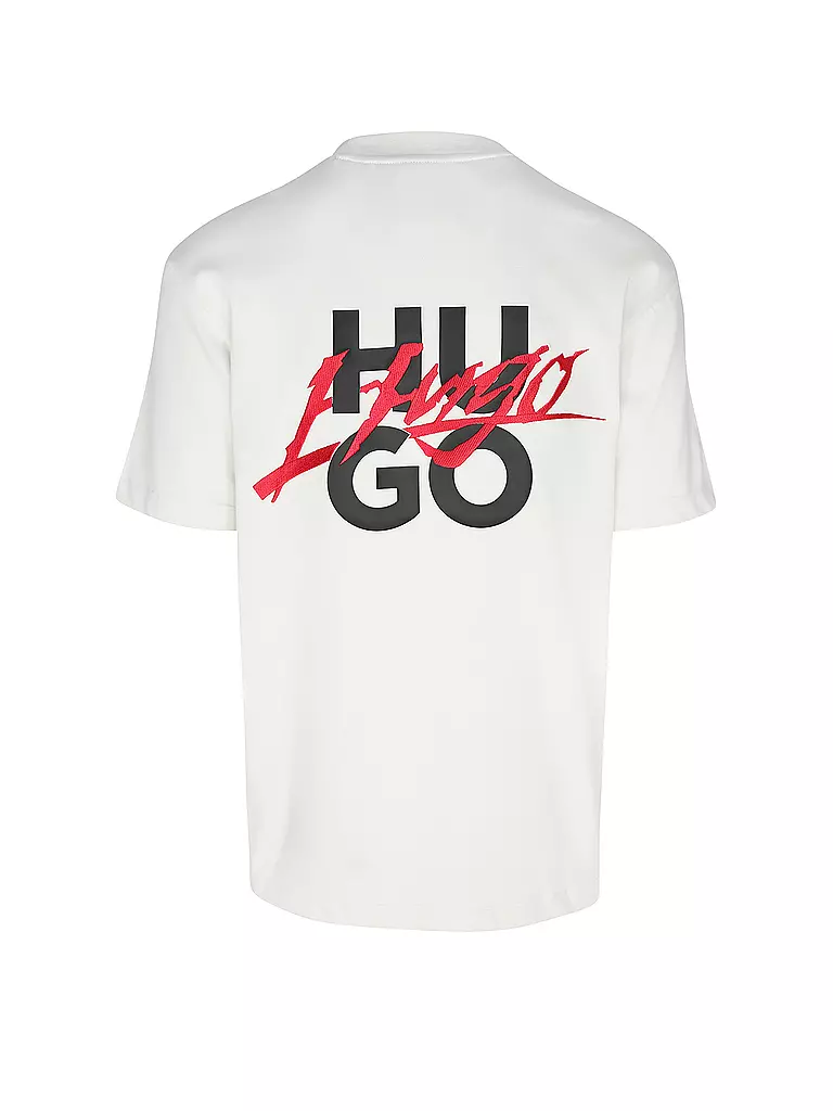 HUGO | T-Shirt DLOGOTEE | Blanc
