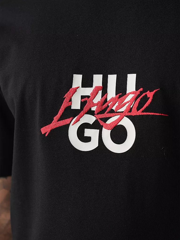 HUGO | T-Shirt DLONGNY | Noir
