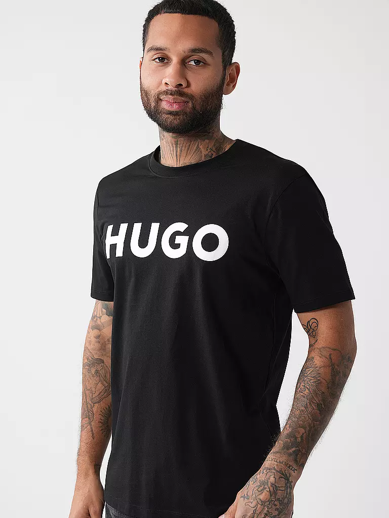 HUGO | T-Shirt DULIVIO | schwarz