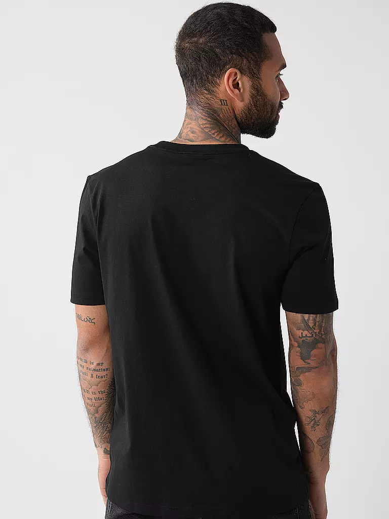 HUGO | T-Shirt DULIVIO | schwarz