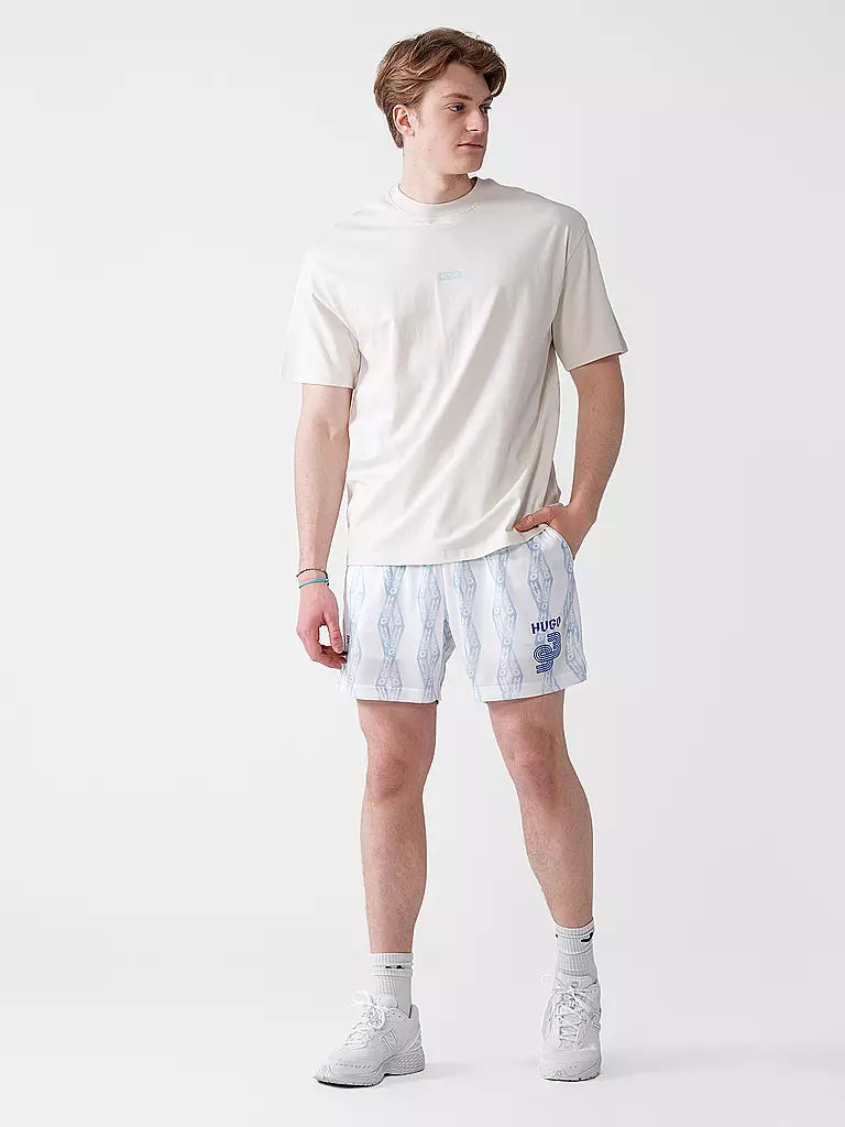 HUGO | T-shirt NALONO | creme