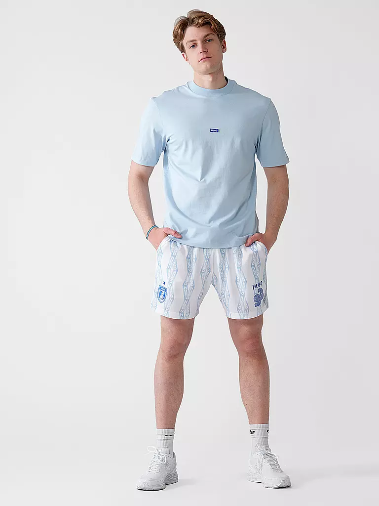 HUGO | T-shirt NIEROS | hellblau