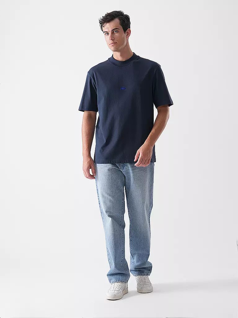 HUGO | T-shirt NIEROS | Bleu foncé