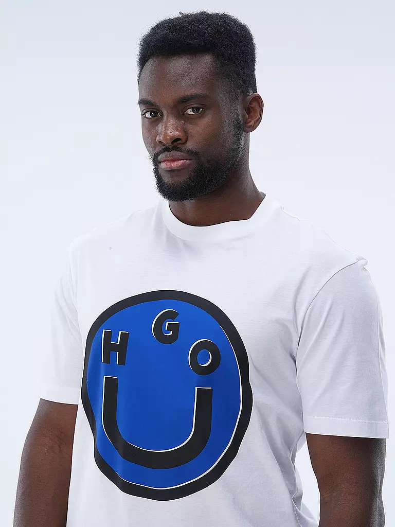 HUGO | T-Shirt NIMPER | Blanc