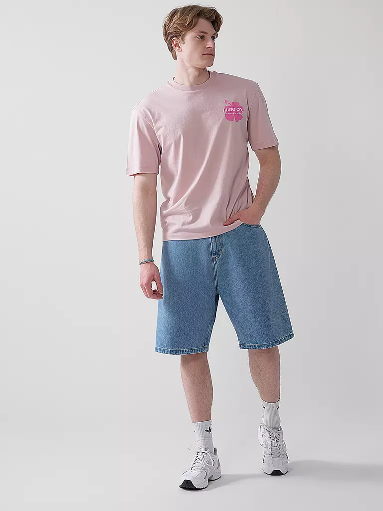 HUGO | T-shirt NODIWOP | rosa