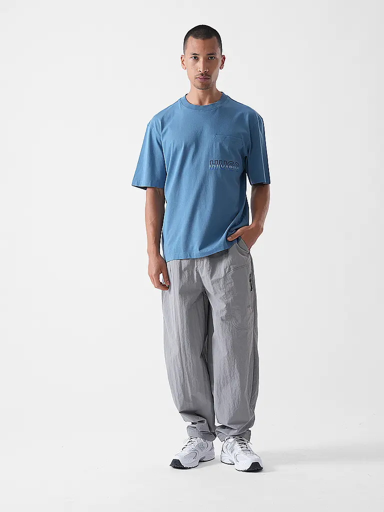 HUGO | T-shirt NOGOSTE | Bleu