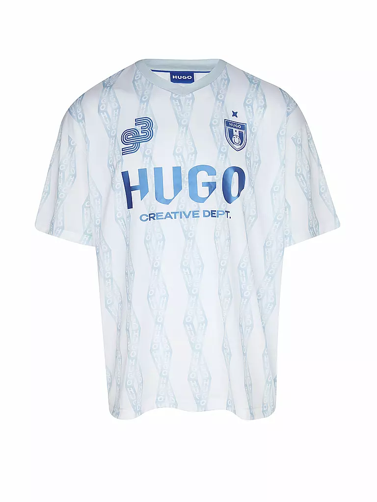 HUGO | T-Shirt NOTBAL  | weiss