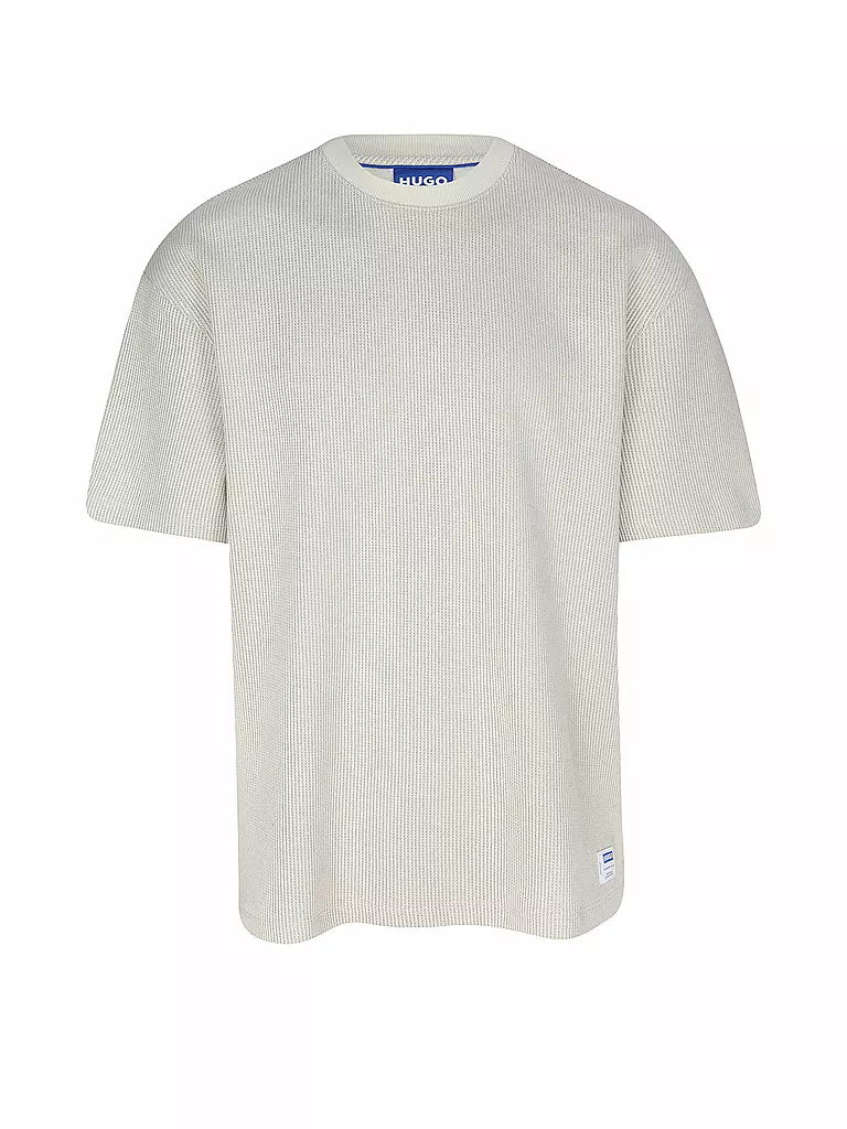HUGO | T-shirt NUWAFFLE | creme