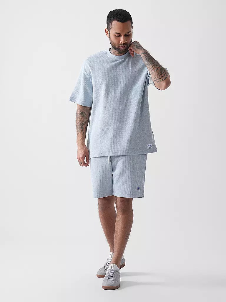 HUGO | T-shirt NUWAFFLE | hellblau