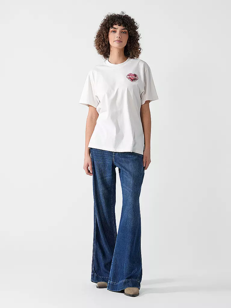 HUGO | T-shirt VINTAGE | Blanc