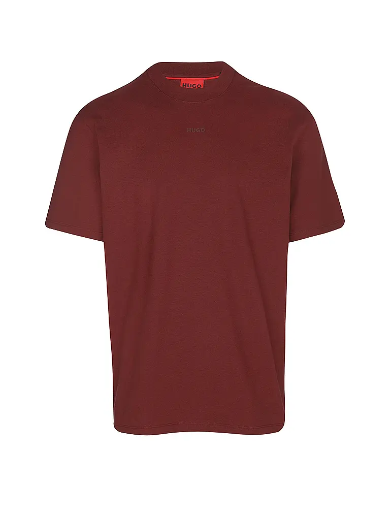 HUGO | T-shirt | dunkelrot