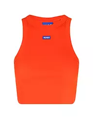 HUGO | Top Cropped Fit  | Orange