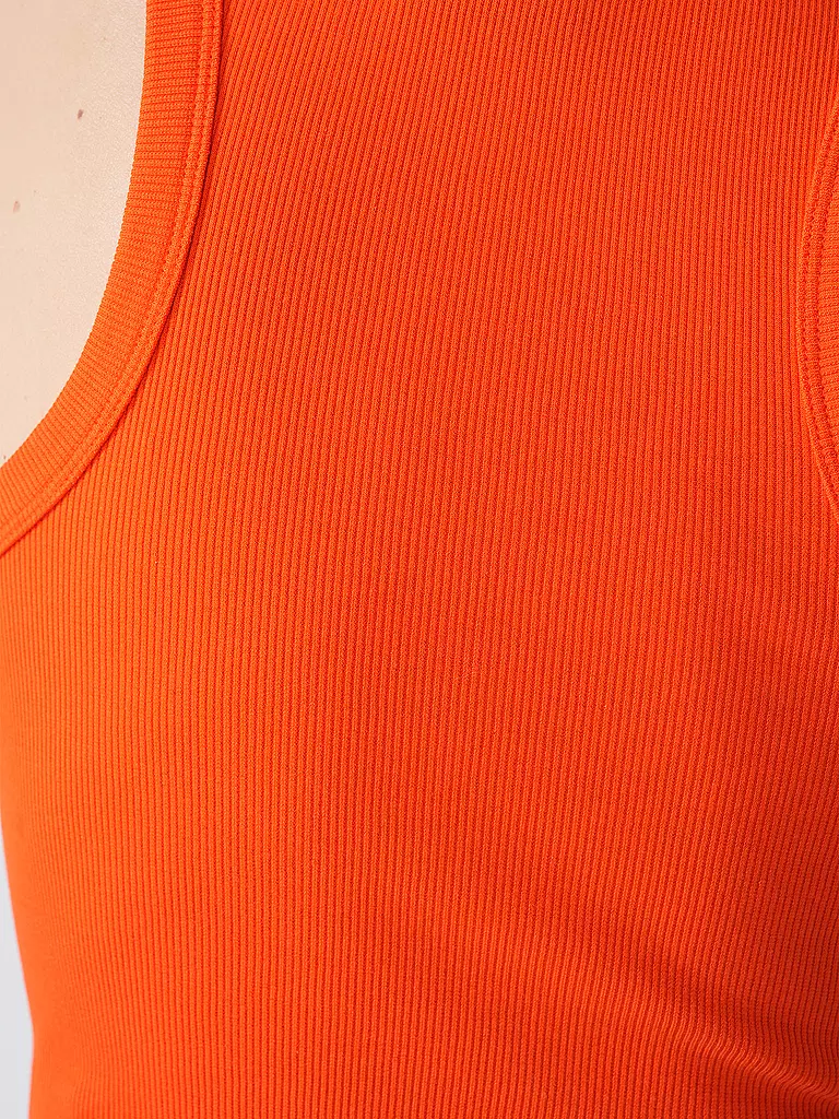 HUGO | Top court ajusté | orange