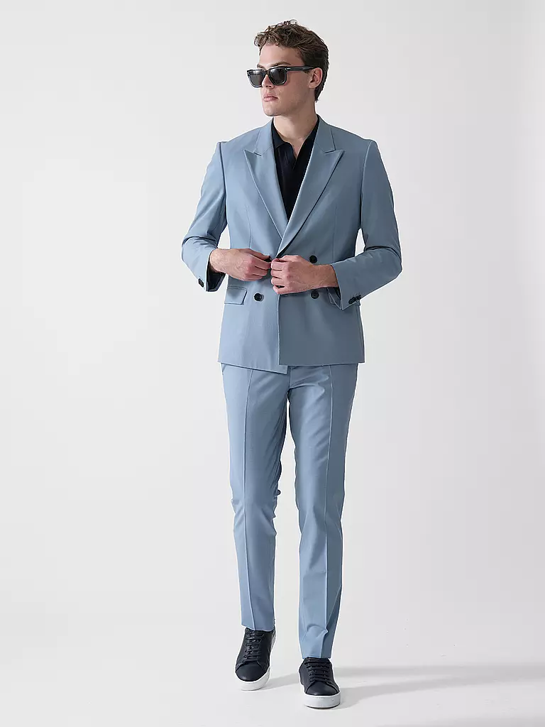 HUGO | Veste de costume | hellblau