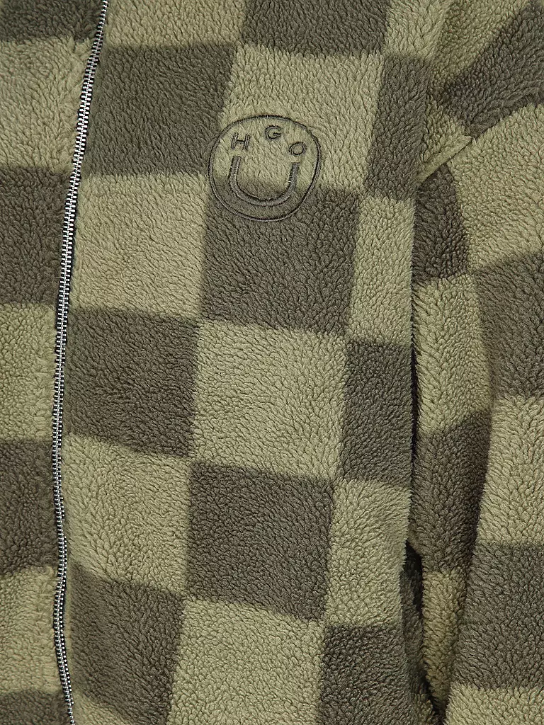 HUGO | Veste en polaire NALISO | olive