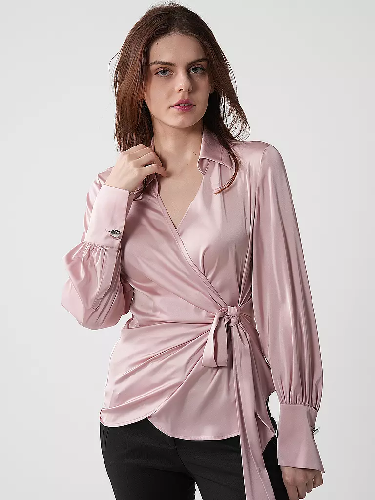 HUGO | Wickelbluse EDAMA  | Rose