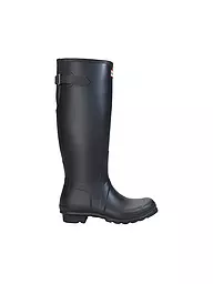 HUNTER BOOT | Bottes en caoutchouc ORIGINAL TALL BACK ADJUSTABLE | Bleu foncé
