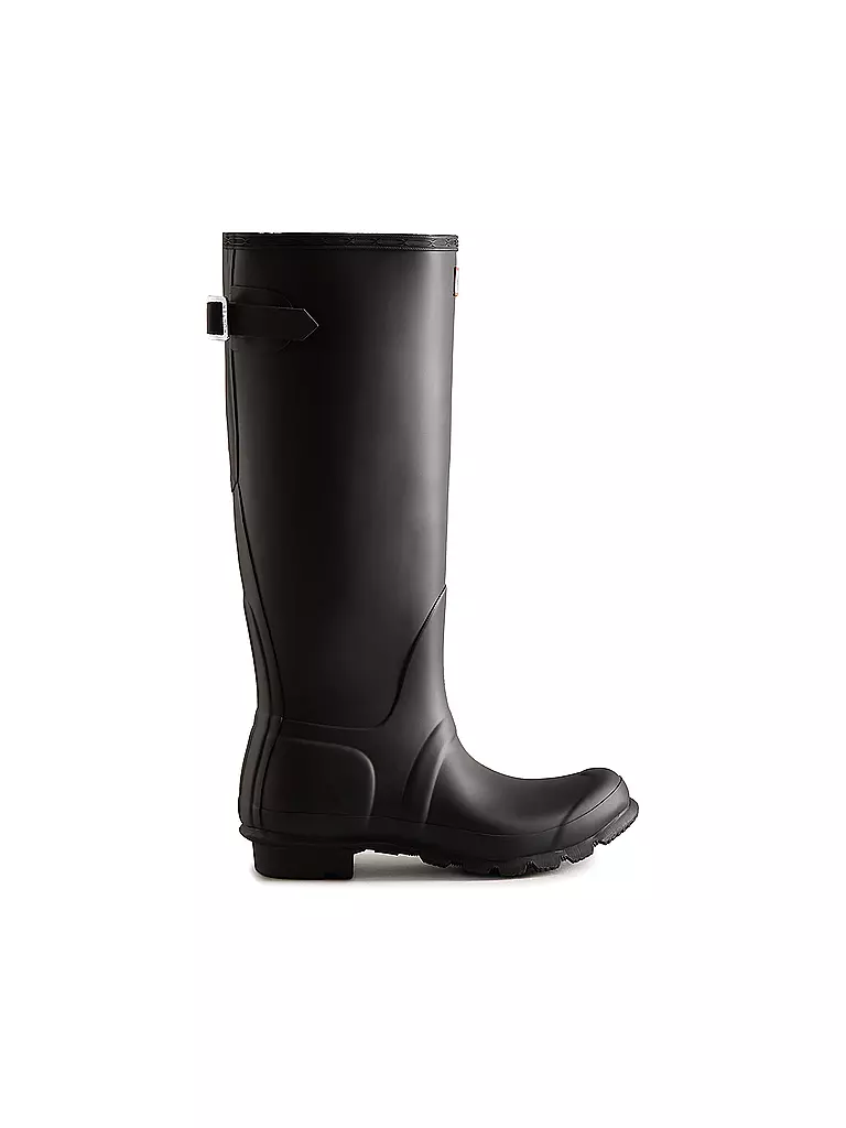 HUNTER BOOT | Bottes en caoutchouc ORIGINAL TALL BACK ADJUSTABLE | Noir