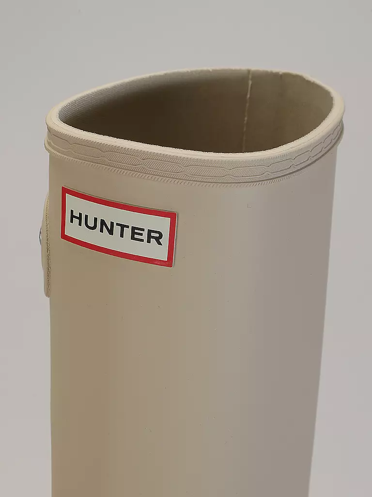 HUNTER BOOT | Bottes en caoutchouc ORIGINAL TALL BOOT | beige