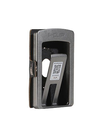 I-CLIP | Portefeuille ORIGINAL SILVER RADIO IMPACT BLACK