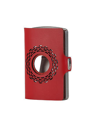 I-CLIP | Portefeuille ORIGINAL SILVER RADIO IMPACT Rouge