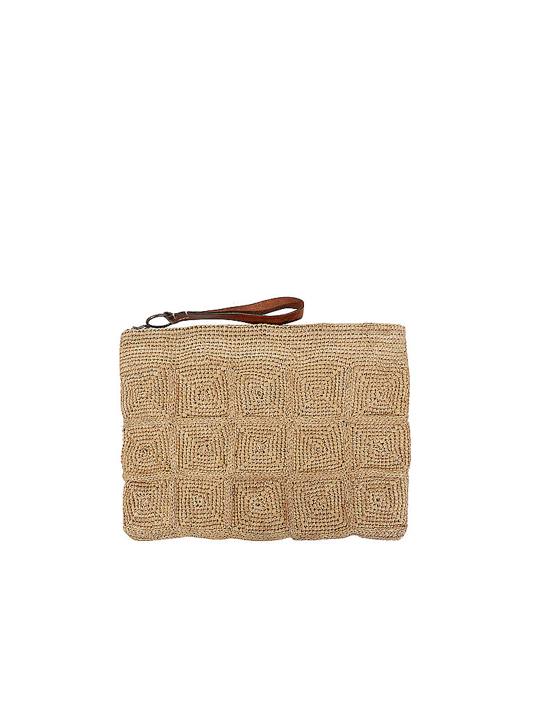 Pochette en paille - Clutch TANALA beige