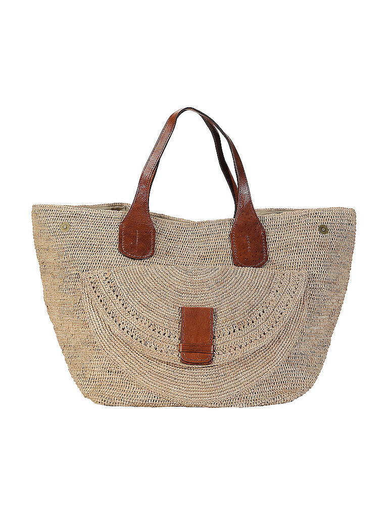 Sac en paille - Shopper LAZA II beige