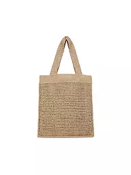 IBELIV | Sac en paille - Shopper FASIKA | Beige