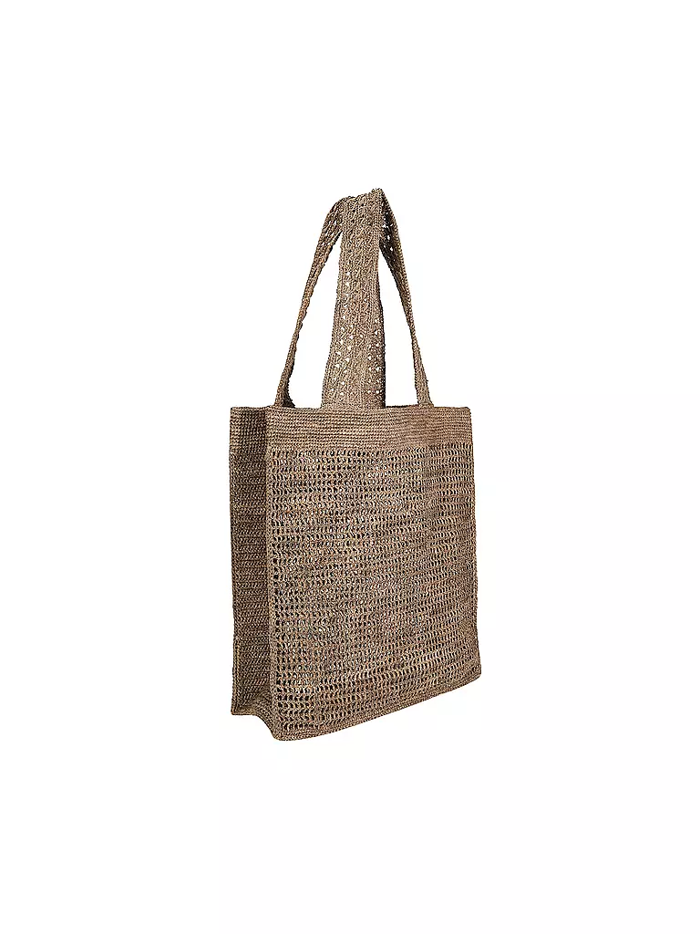IBELIV | Sac en paille - Shopper FASIKA | braun