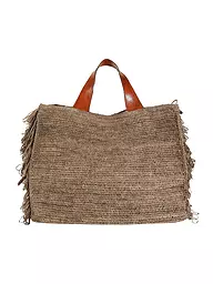 IBELIV | Strohtasche - Shopper ONJA | Marron