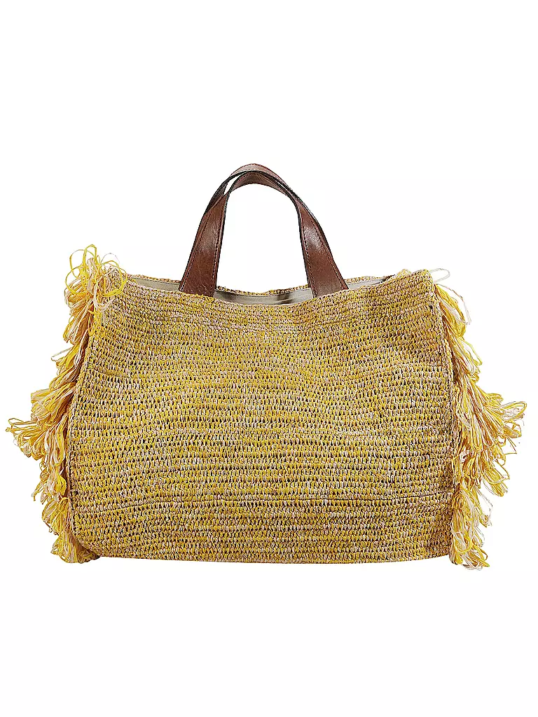IBELIV | Strohtasche - Shopper ONJA | Jaune