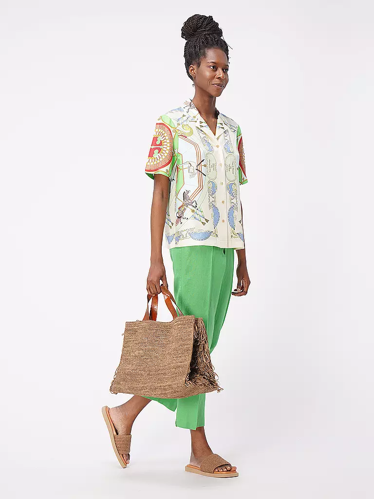 IBELIV | Strohtasche - Shopper ONJA | Marron