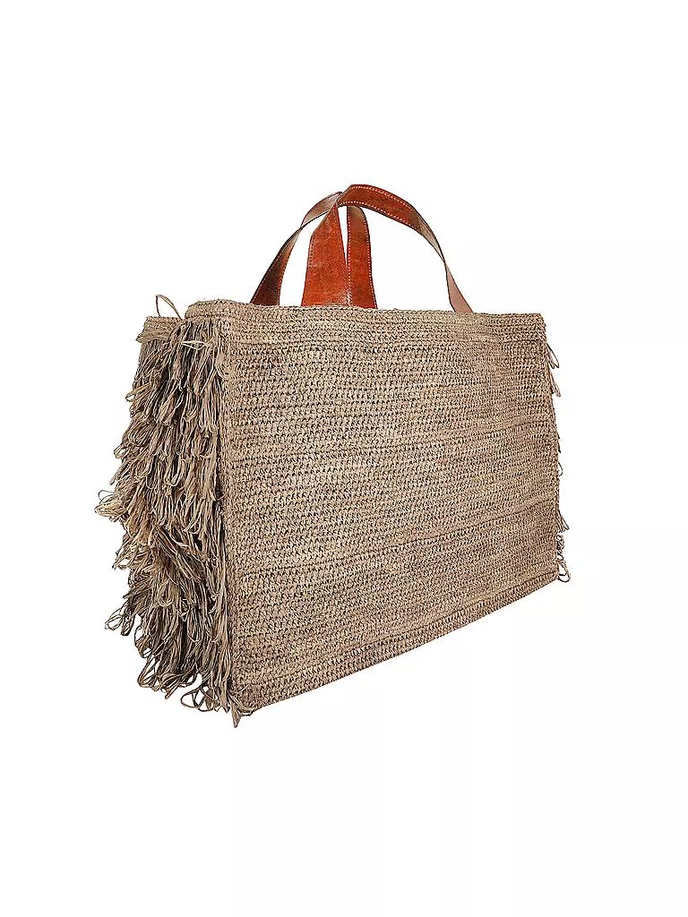 IBELIV | Strohtasche - Shopper ONJA | Marron